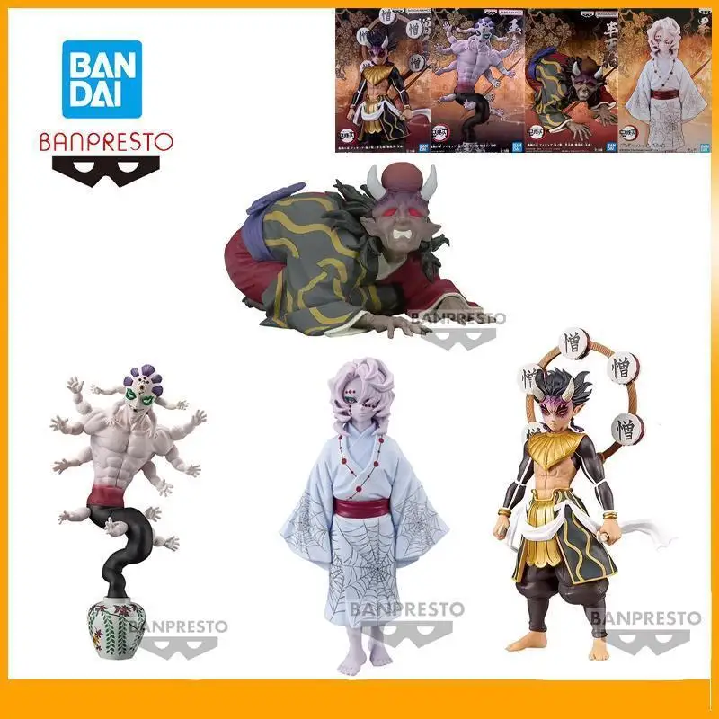 

Original Bandai Banpresto Blade of Demon Destruction Zohakuten Rui Gyokko Hantengu Anime Action Figures Model Birthday Gift