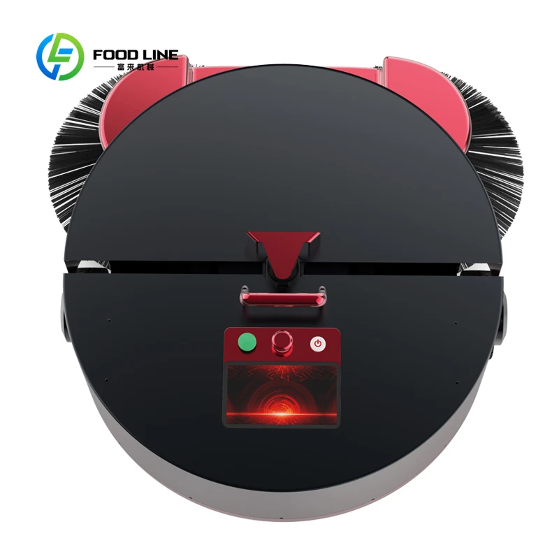 Custom Automatic Robot Cleaner Commercial Scrubbering Robot Vacuum Clean Factory Workshop Sweeper Monster Smart Sweeping Robot