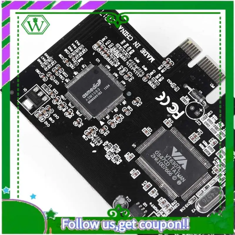 Reliable-PCI-E Express Card, 1394A IEEE 1394B Controller Card Cable, High Speed Data Transfer, Video Editing, Audio Recording Du