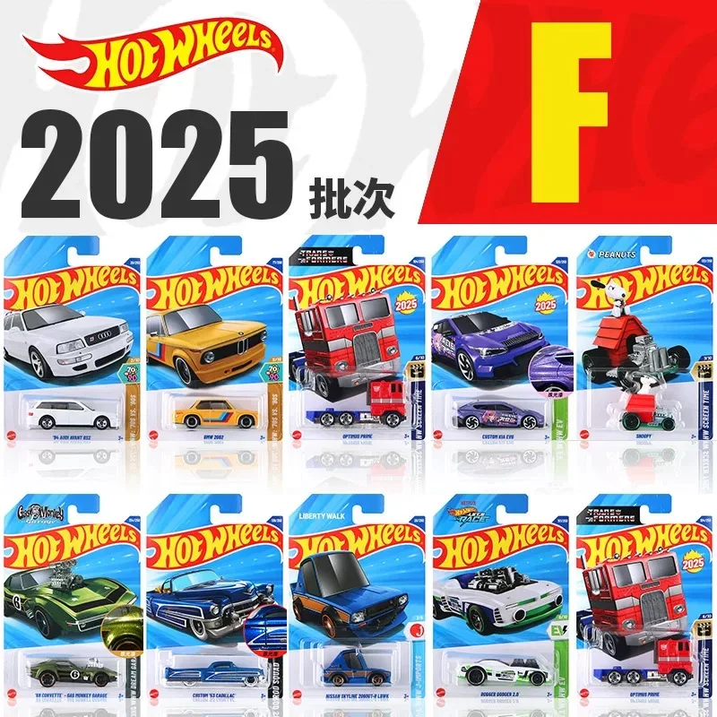

Genuine 2025 Hot Wheels 2025F batch Hot Wheels alloy car simulation toy F1 model 25g Optimus Prime C4982 for boys' birthday gift