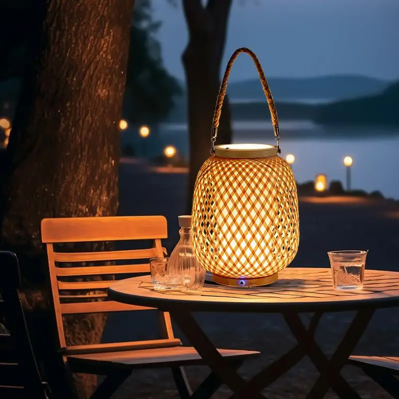 Outdoor Courtyard Lawn Terrace Garden Atmosphere Portable Rattan Waterproof Bed & Breakfast Camping Picnic