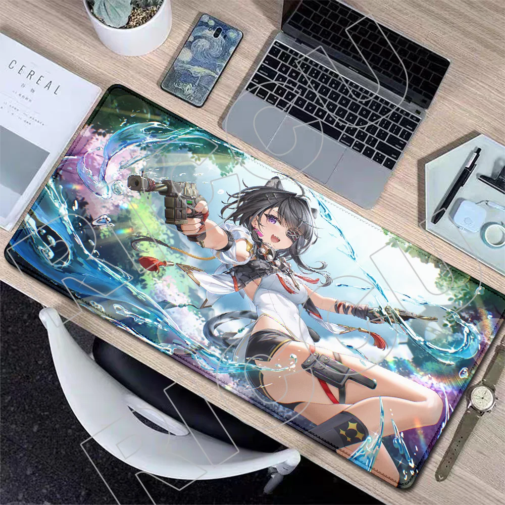 Anime Girl Kawaii E-Sports Game Arknights Endfield Tangtang Mauspad Gamer Computer 40X90CM Schreibtischunterlage Laptop Büro Großer Teppich – Detail 9