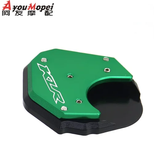 Imagen 2 del producto Accesorios de motocicleta para Kawasaki KLR650 KLR 650 KR-650 2008-2025 soporte lateral placa soporte ampliador extensión de soporte