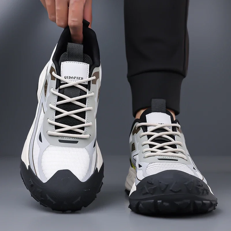 

Urban Daily Men Multi-scene Sneakers Shock Absorb Midsole Breathable Mesh Anti Slip Commute Leisure Athletic Shoes