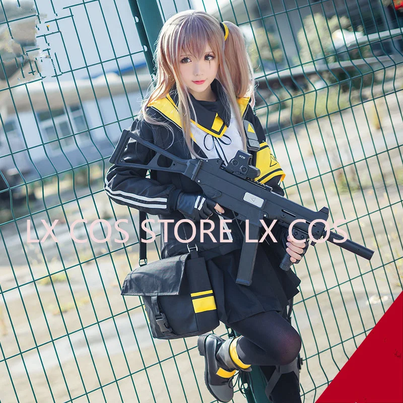 Anime Game Ump45 Ump9 Cosplay Costume Battle Unifrom Full Set For Christmas Customized size