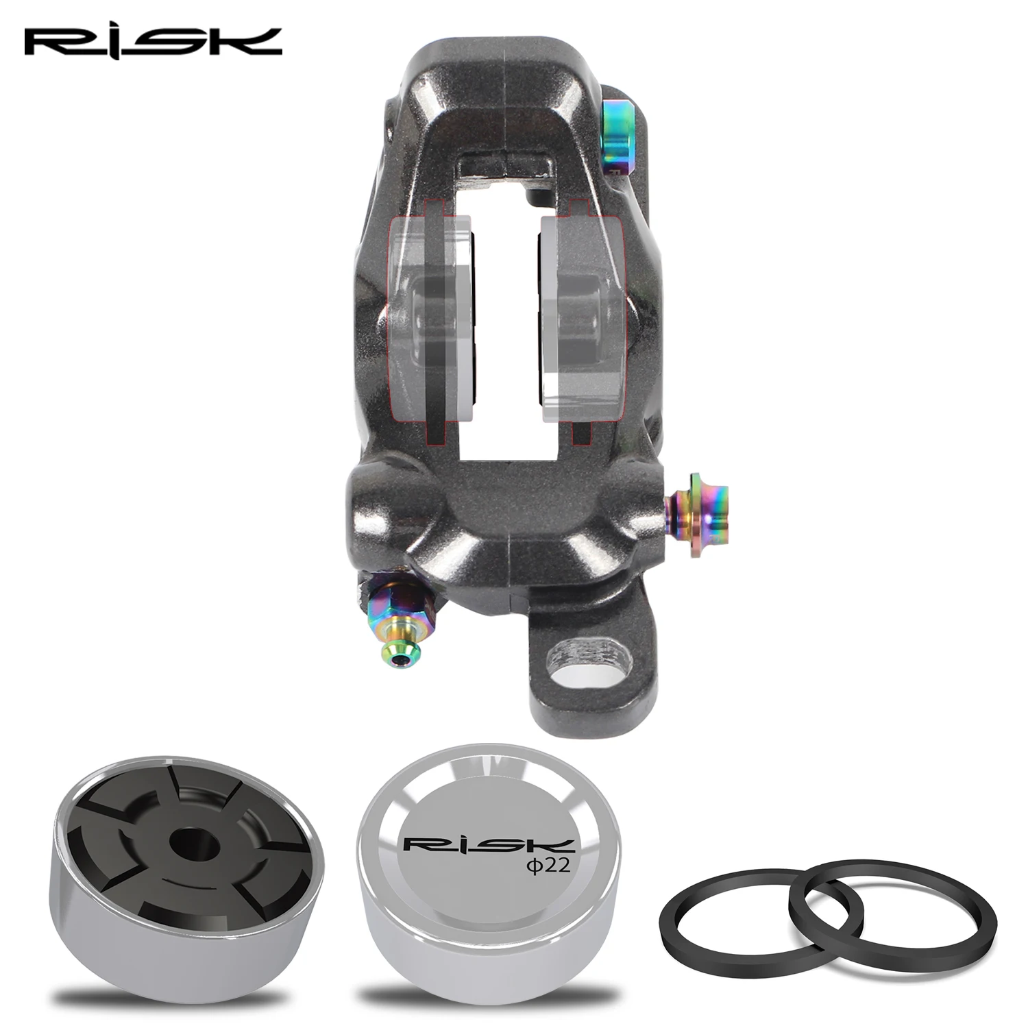 Titanium Pistons Of Disc Brake Caliper For MTB SLX  M675 M7000  XT M785 M8000 XTR M9020 M9000 Road R7070 R8070 R9170 RS785 RS805