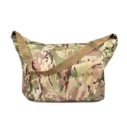 Large-Capacity Waterproof Climbing Messenger Bag Outdoor Foldable Cross-Body Bag