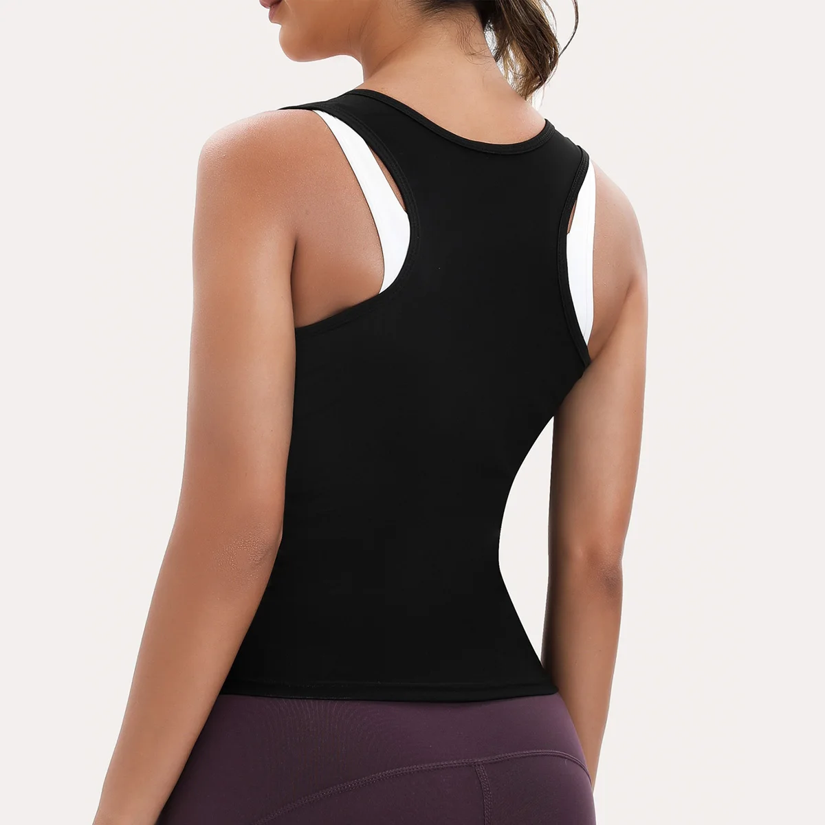 Women's Sauna Clothes, Sweat-Wicking Corset, Thermal Waist-Binding Sports Jacket | Shaping Sweat-Wicking Vest