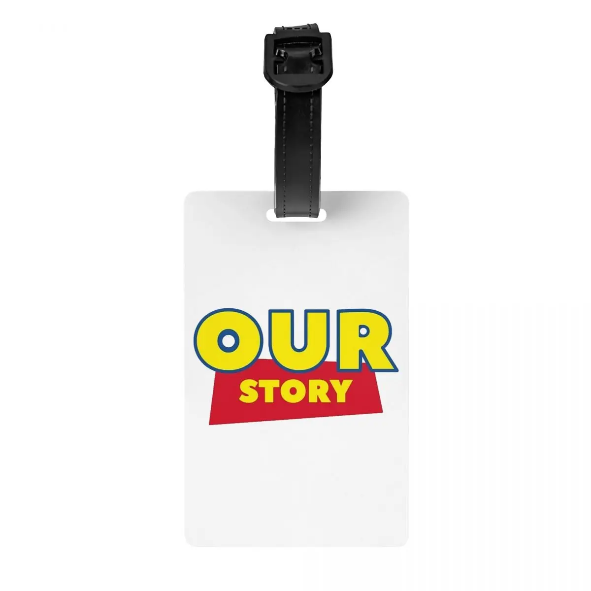 

Our Story Toy Story Luggage Tags Travel Accessories Silica Gel Baggage Tags Luggage Bag Case Tags Name ID Baggage Name Tags Gift