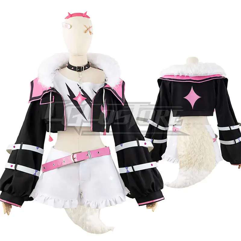 Virtual Liver VTuber Mococo Abyssgard Cosplay Costume Anime Dresses Christmas Halloween Free shipping CG1583WL