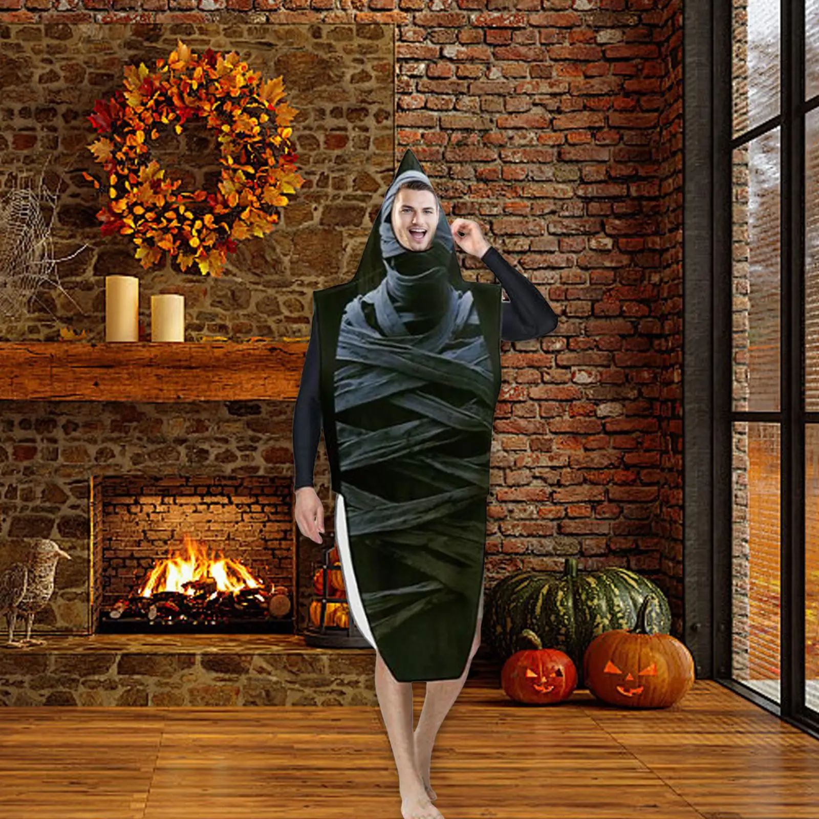 

Halloween Costume Versatile Dress up Cosplay Apparel for Events Role Playing