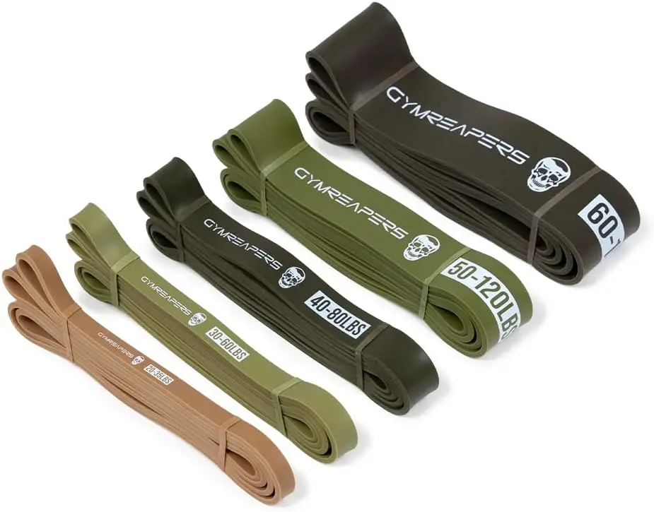 

Набор эластичных лент для подтягиваний, растяжки и силовых тренировок - для мужчин и женщин