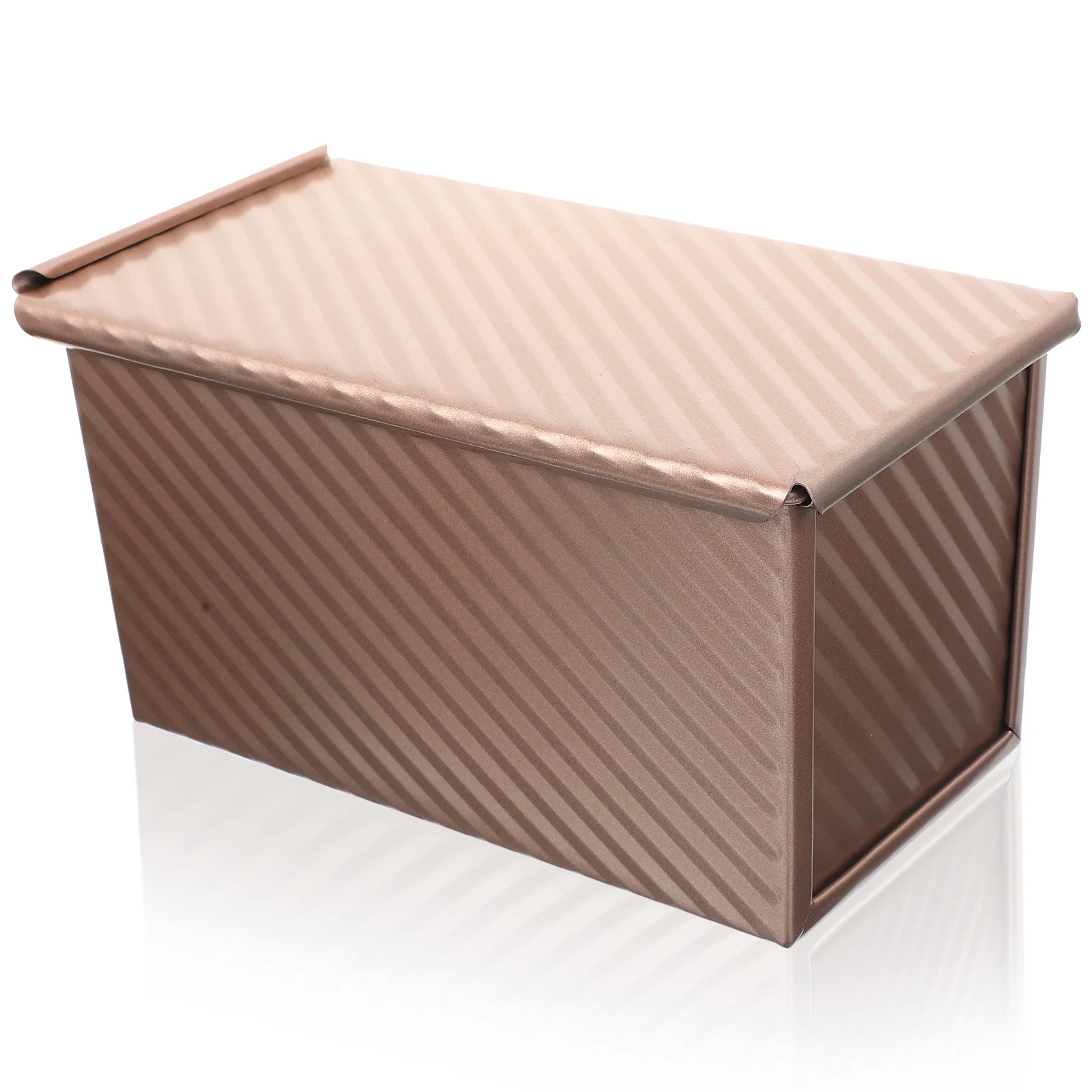 

Heavy Duty Nonstick Corrugated Bread Toast Box Loaf Baking Pan Easy Release Rectangular Bread Mold For Homemade Cakes Sandwiches