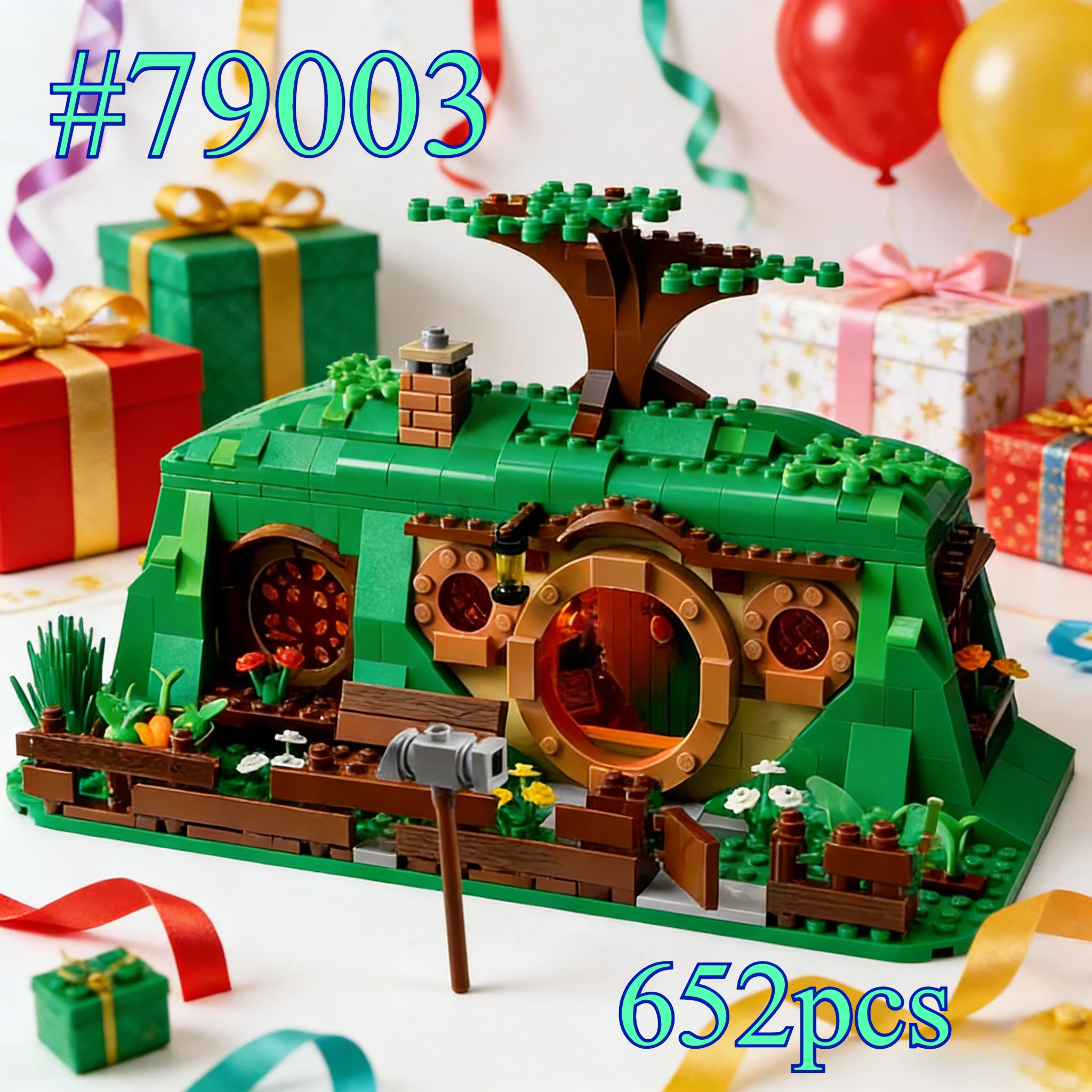 

Наборы строительных блоков Unexpected Journey Party 79003, подходящие для подарков на день рождения, совместимые с деталями Lego, 652 шт.