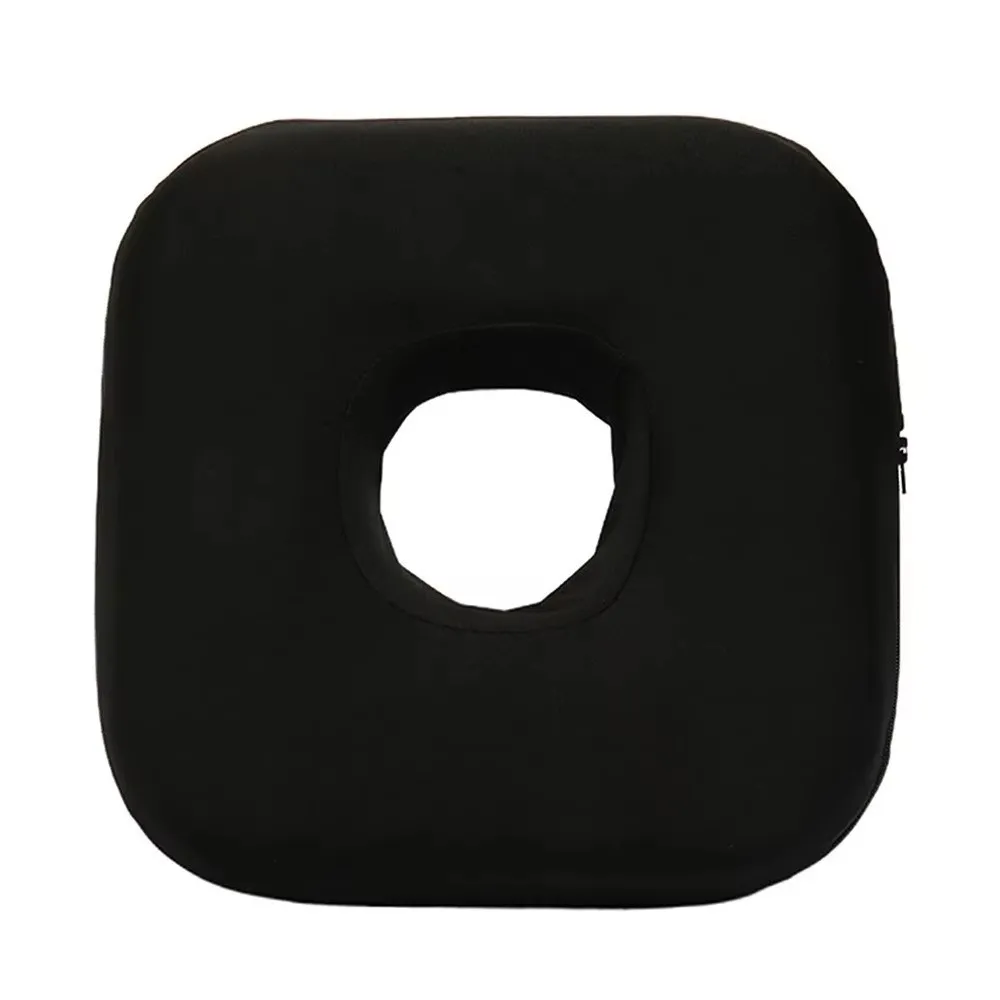 Portable Foam Ear Piercing Pillow Slow Rebound Hollow Design Ear Guard Pillow Comfortable Washable Side Sleeper Pillow