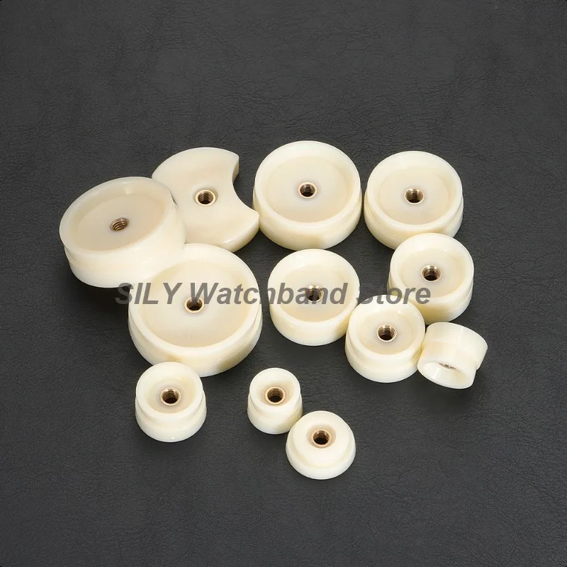 Watch Back Press Tool Back Cover Press Watch Presser Watch Repair Tools Kit for Watchmaker 12pcs Mould Sizes Watches Accessories image 6