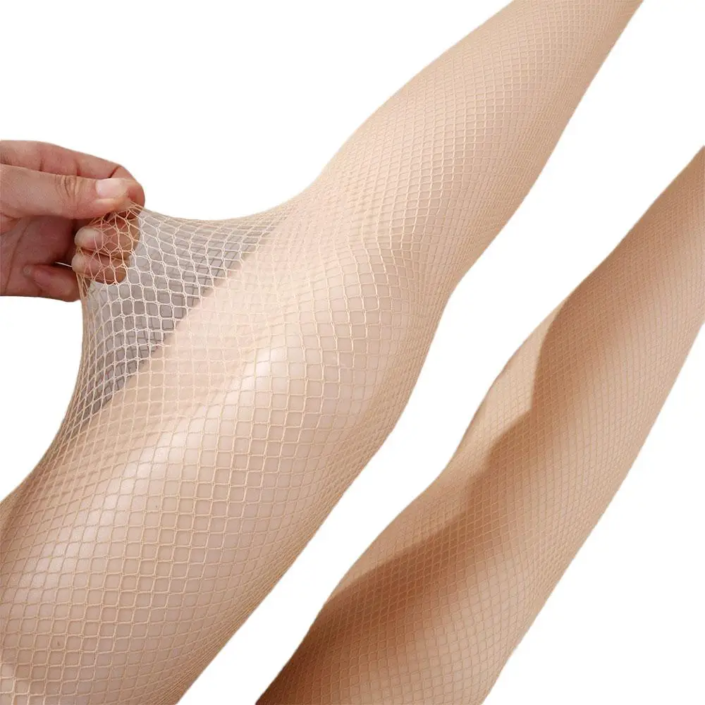 女性用フィッシュネットオープントゥ弾性タイツストッキングパンティストッキングフィッシュネット