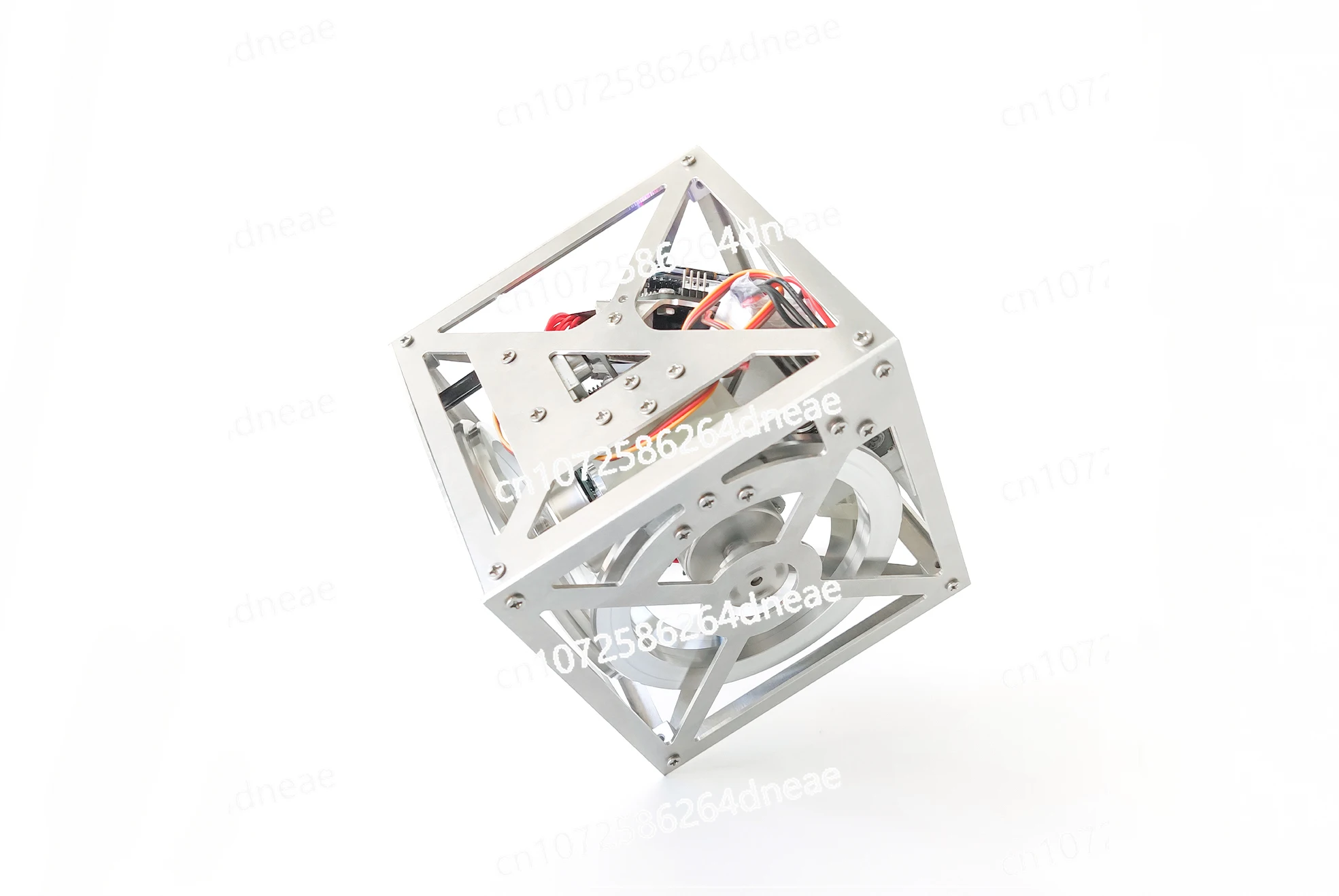 Self-balancing square, single point unilateral flip cubli momentum inertia wheel cube balance wheel