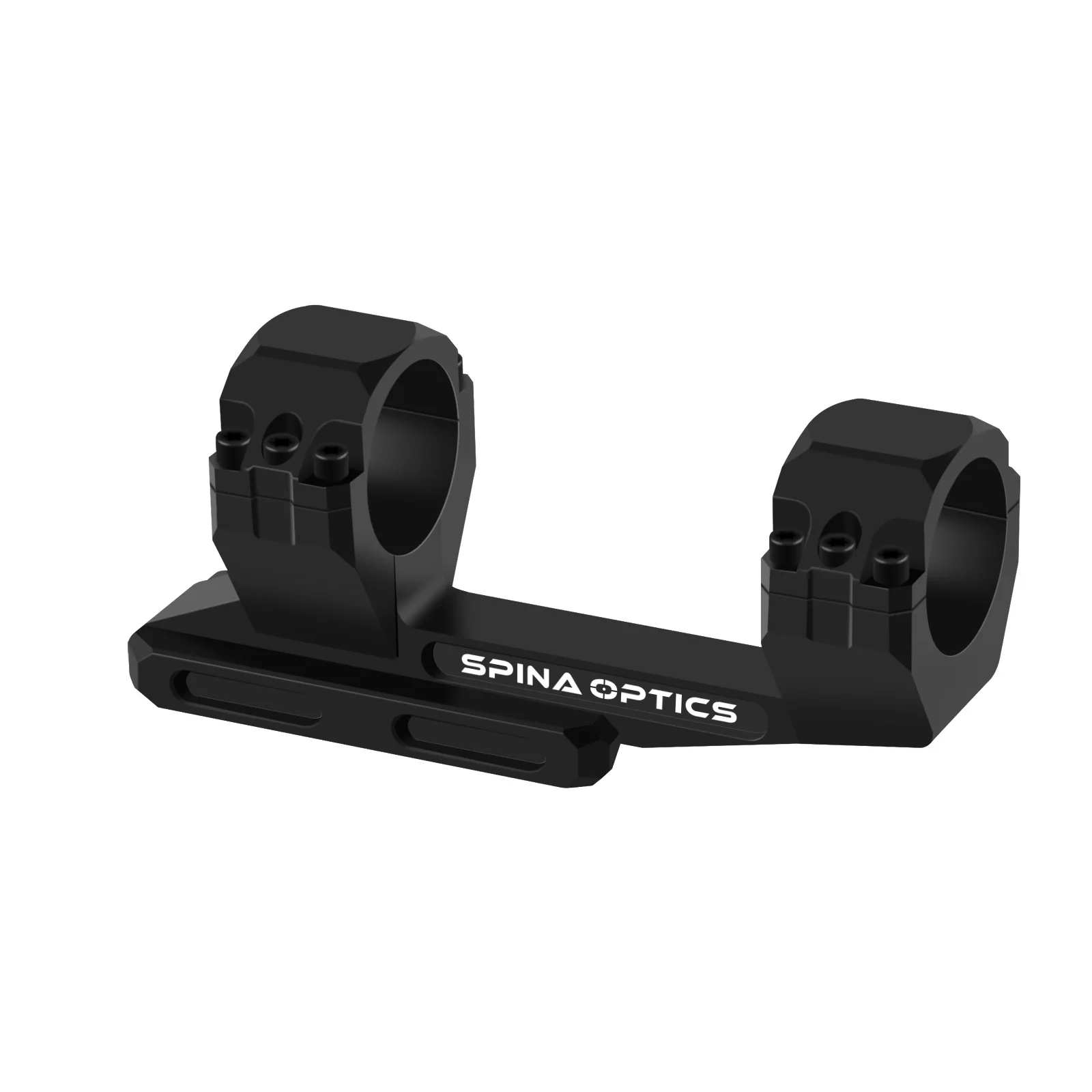 ​​SPINA OPTICS 6061-T6 วงแหวนอลูมิเนียมอากาศยาน 30มม ฐานรางพิคาทินี แรงต้านสูง ทนต่อการสะท้อนกลับแบบสั่นสะเทือน​​