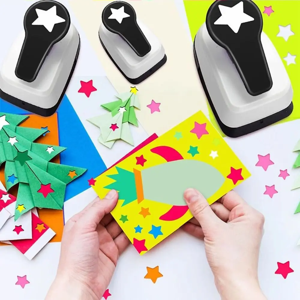 9/16/25mm Craft Hole Puncher Paper Card Arts Crafts Scrapbooking Punches Maker Handmade Craft Embossing Border Paper Label Punch