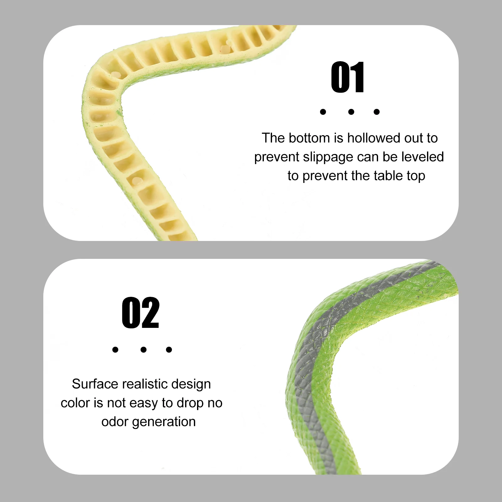 12 Uds. Modelo Animal juguete de serpiente realista fiesta de Halloween serpientes gatear juguetes de simulación Material de goma de alta calidad