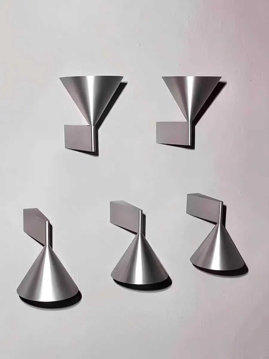 Italian Minimalist Bedroom Aluminum Wall Lamp Designer High-end Background Wall Lamp Reading Lamp Corridor Decorative Light