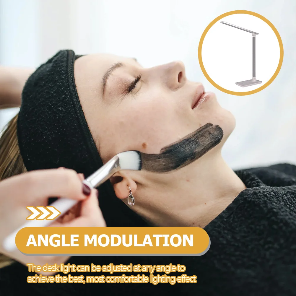 

Folding Nail Desk Lamp LED Daylight Lamp for Nails Tech Eyelash Extensions Makeup Art DIY Home Salon Use Portable Design