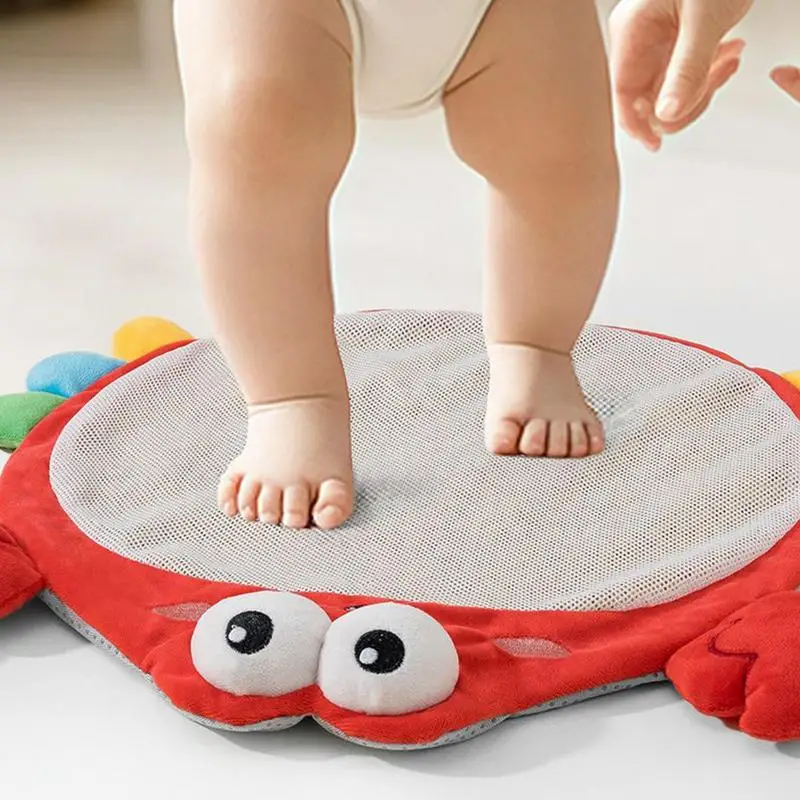 Calma para baixo brinquedos bebê pisando no saco de soja acalmar brinquedos animais de pelúcia cedo bonecas educacionais mão-olho coordenação sleep aid