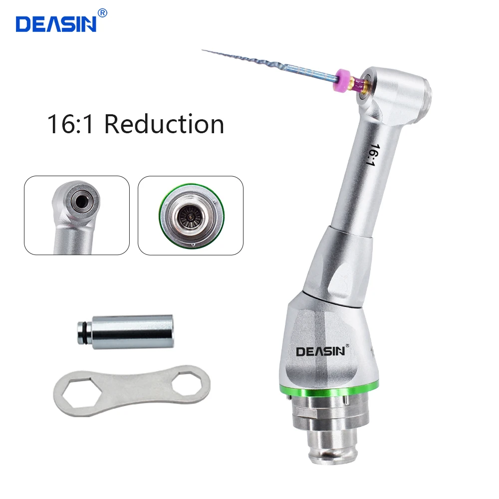 quality Dental Endodontics 16:1 Reduction Contra Angle Head for Wireless Endo Motor