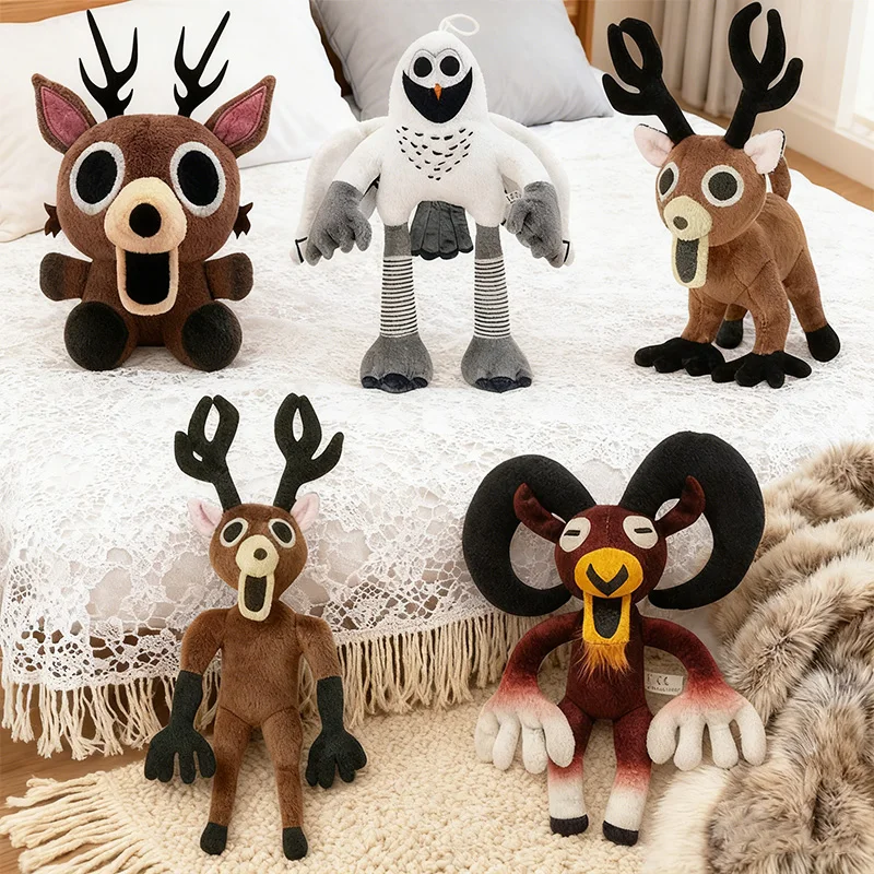 هدية عيد الميلاد 99 ليلة في الغابة أفخم شبل الغزلان أفخم مضحك لعبة أنيمي الأجهزة الطرفية دمية ناعمة دمى الغزلان عالية الجودة #1