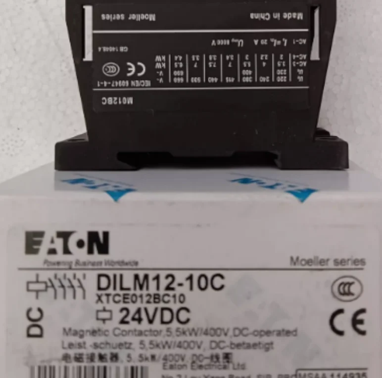 New original EATON compact contactor DILM12-10C