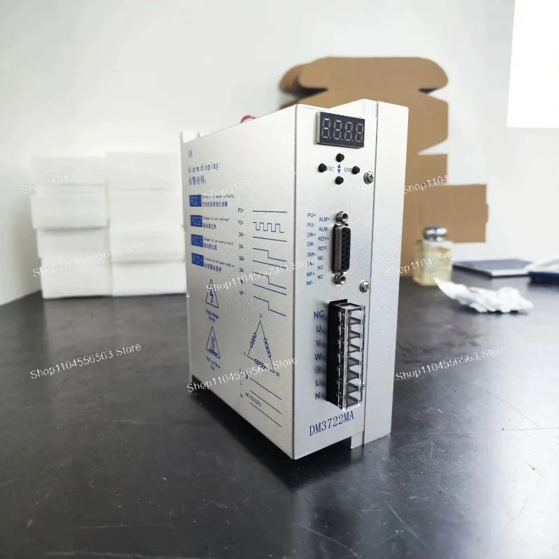 DM3722MA 3 Phase Stepper Driver AC110-220V 7A Digital Pulse Controller for 86 110 130 Stepper Motor