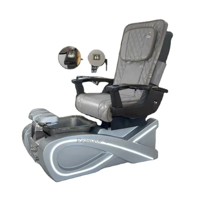 Luxury full body nail and foot therapy sofa, finger pressure  spa chair