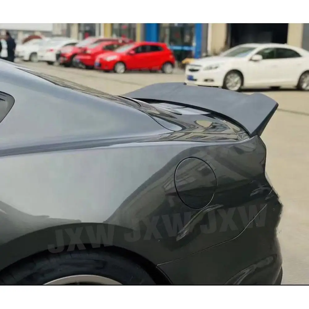 

Real Carbon Fiber Rear Trunk Spoiler Boot Lip Wing For Ford Mustang Coupe 2015-2020 Bumper FRP Car Accessories