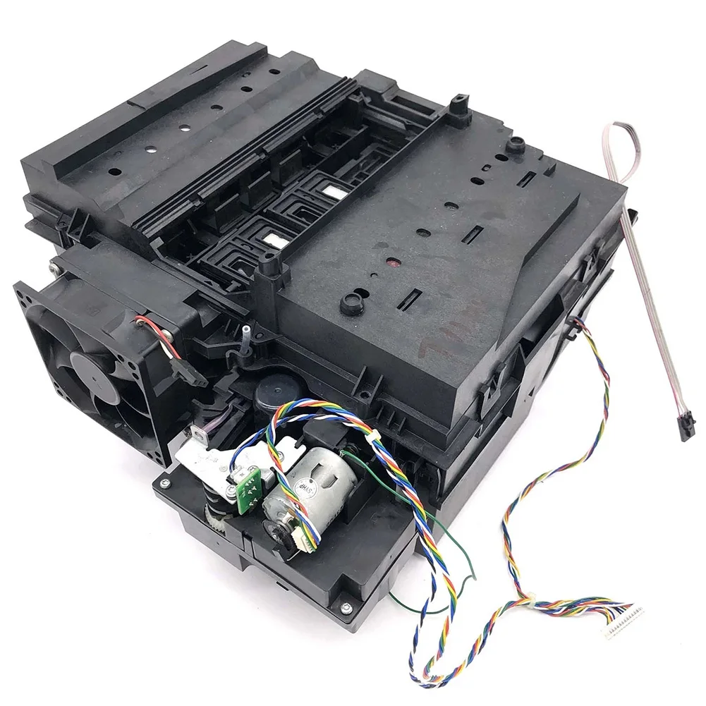 Ink Suction Mechanism Printhead Capping System For Plotter Repair Work Fan And Motor Built-in Micro-switch Ink