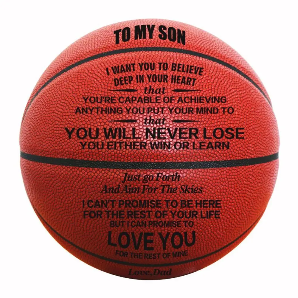 

High Elasticity Creative Special Basketball Valentines Day Rubber You Will Never Lose Basketball Birthday Graduation