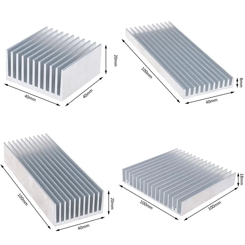 （Summer6）Extruded Aluminum Heatsink For High Power LED IC Chip Cooler Radiator Heat Sink
