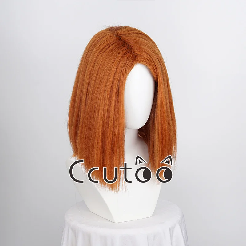 Peluca de cosplay de Chucky, pelucas de disfraz de cosplay resistentes al calor de la novia de Chucky, pelo sintético para juego infantil