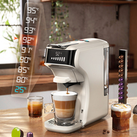 HiBREW H1B 6-in-1 Pods Coffee Maker 600ml 19 Bar Pressure Extraction Cold/Hot LED Indicator for Kcup*/Nes*/DG*/Espresso Powder