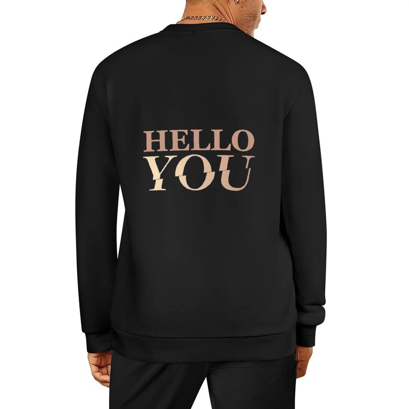 

Joe Goldberg Hello You Pullover korean autumn clothes tracksuit men clothes for men anime clothes new hoodies and sweatshirts