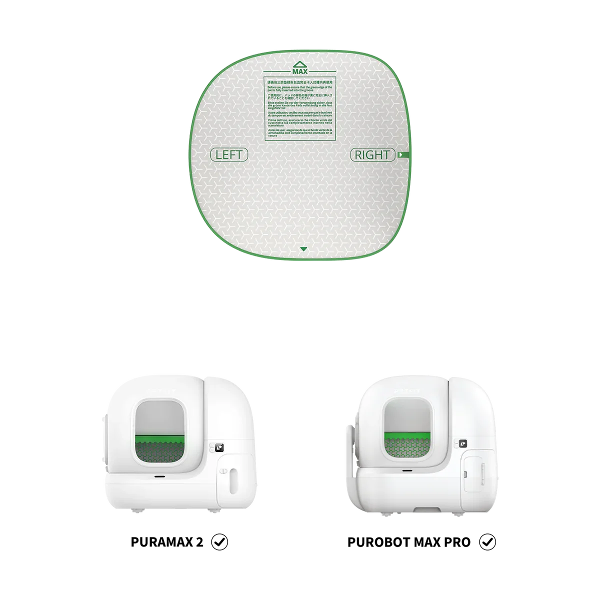 

PETKIT Pet Kit High Performance Cat Litter Pad Pura Max 2 & Purobot Max Pro