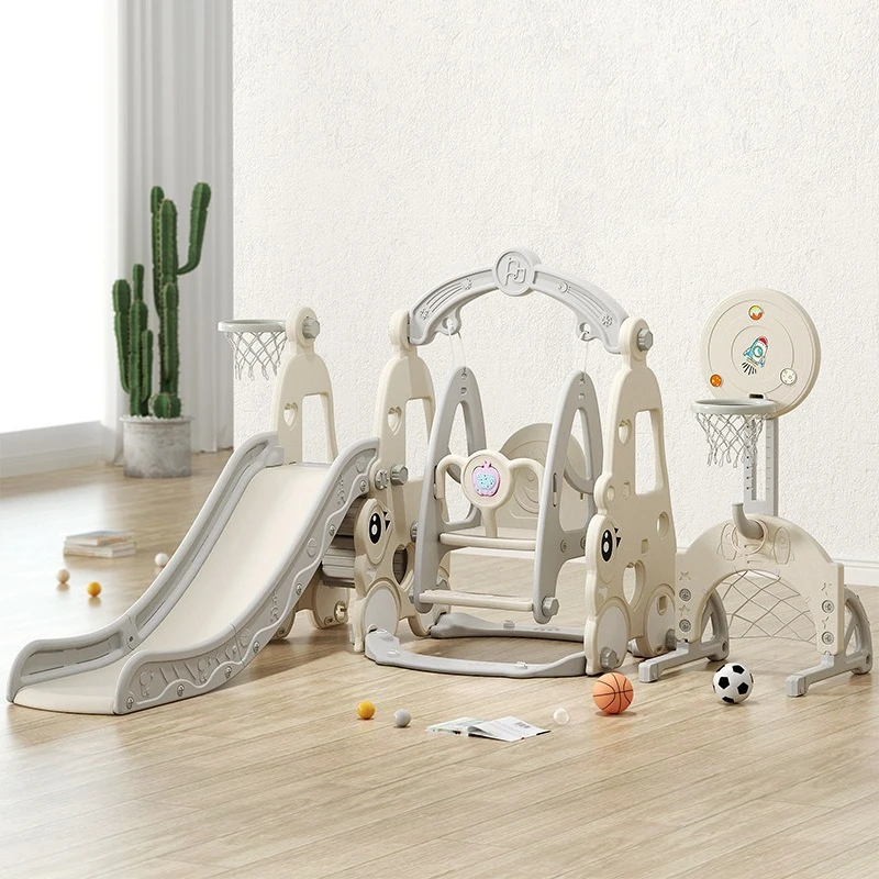 

Ages3 10 Years Car Shape Indoor Home Kids Slide Swing Combo Toddler Playset Portable Foldable Plastic Safe Slide for Kids Slides