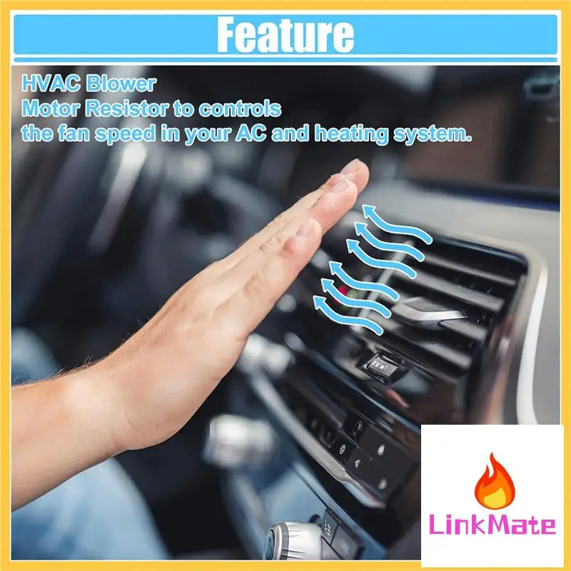 

Motor Resistor 4L3Z19E624AA Blower Motor Resistor Forford F150 Freestyle Lincoln LS Resistor Replacement Parts