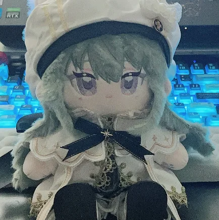 

20CM Cute Kusanagi Nene Project Sekai Cotton Doll Girl Stuffed Toys Student Plush Doll Adorable Delicacy Furry Ears Xmas Gift