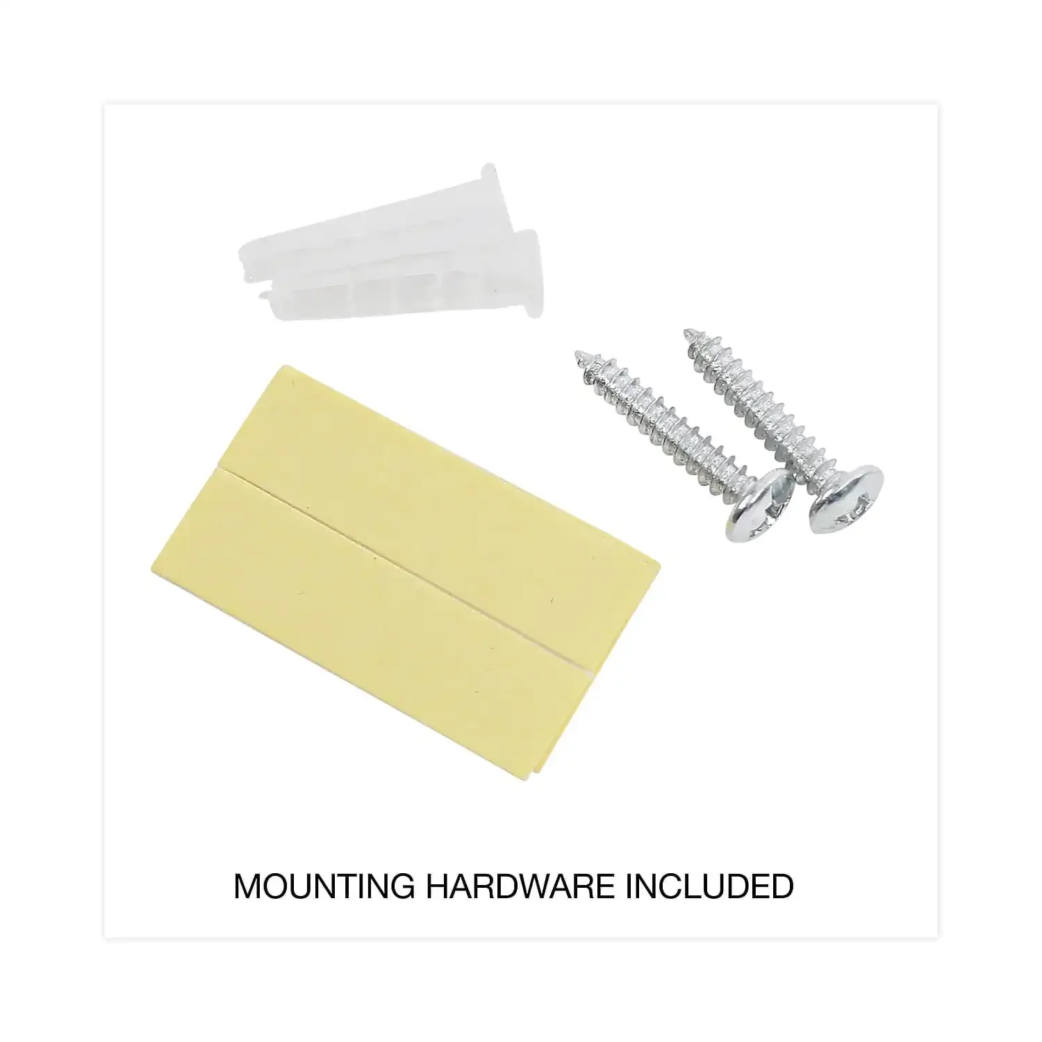 Universele Muurvijl, Extra Zak, Plastic, Zwart-Unv08122