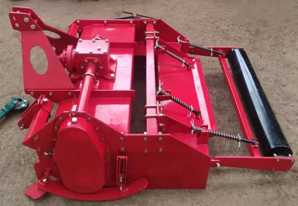 Combined Tractor Rotary Tiller Ridger Farm Bed Maker Ridging Machine Farm Seedbed Former view 6