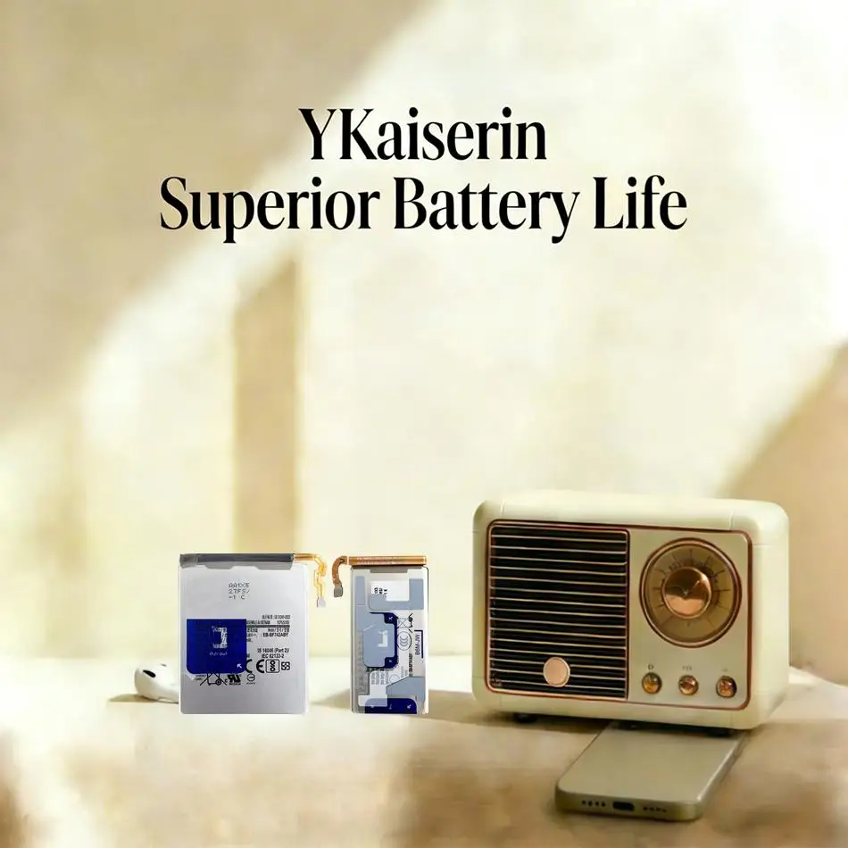 High Capacity For Samsung Z Flip 6 Mobile Phone Battery 1097mAh-2790mAh Long-Lasting EB-BF741ABY+EB-BF742ABY