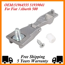 For Fiat 500 Car Chrome Metal Outer Door Handle Hinge Repair Driver Passenger Side Replacement Repair Kit OS / NS 51964555