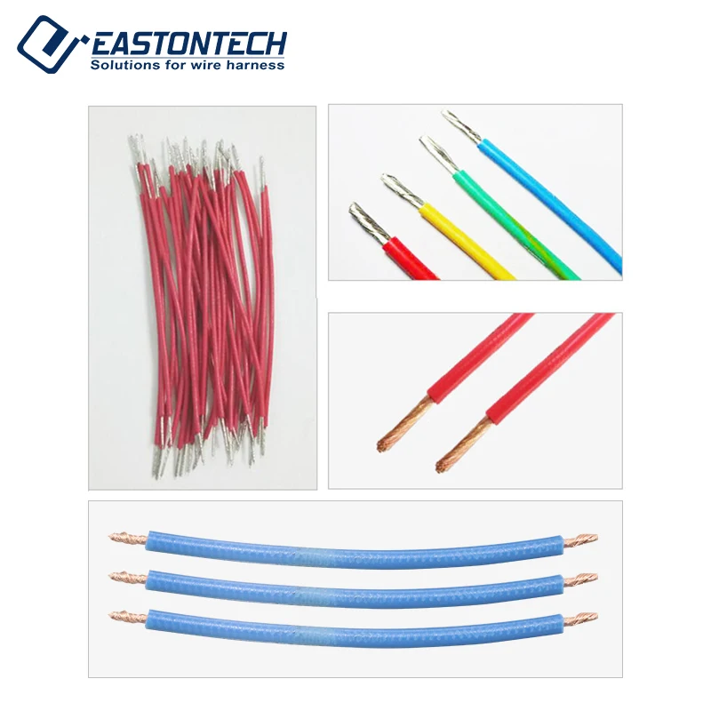 Automatic Cable Wire Stripping Twisting Machine EW-3015 for Efficient Double Wire Processing