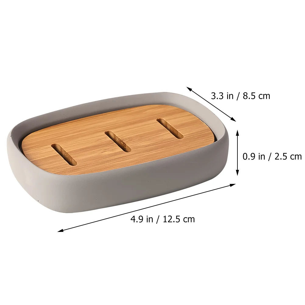 

1Pcs Dish Tray for Bathroom Assorted Color Keeps Soap Clean Sanitary Portable Travel Use